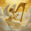 celestial harp tune with calm spiritual elements