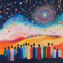 uplifting cosmic sounds paired with harmonious gospel choirs