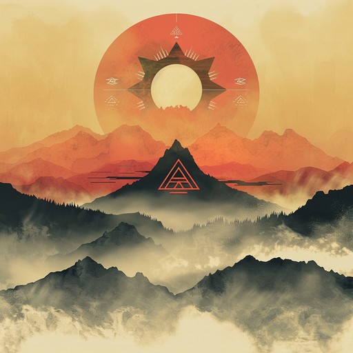 A mysterious and entrancing instrumental piece that layers evocative tribal rhythms and ethereal melodies, inspired by mystical mountain landscapes and ancient spiritual traditions. It captures the essence of nature's raw power and the mystical allure of untouched wilderness, invoking a spiritual journey for the listener.