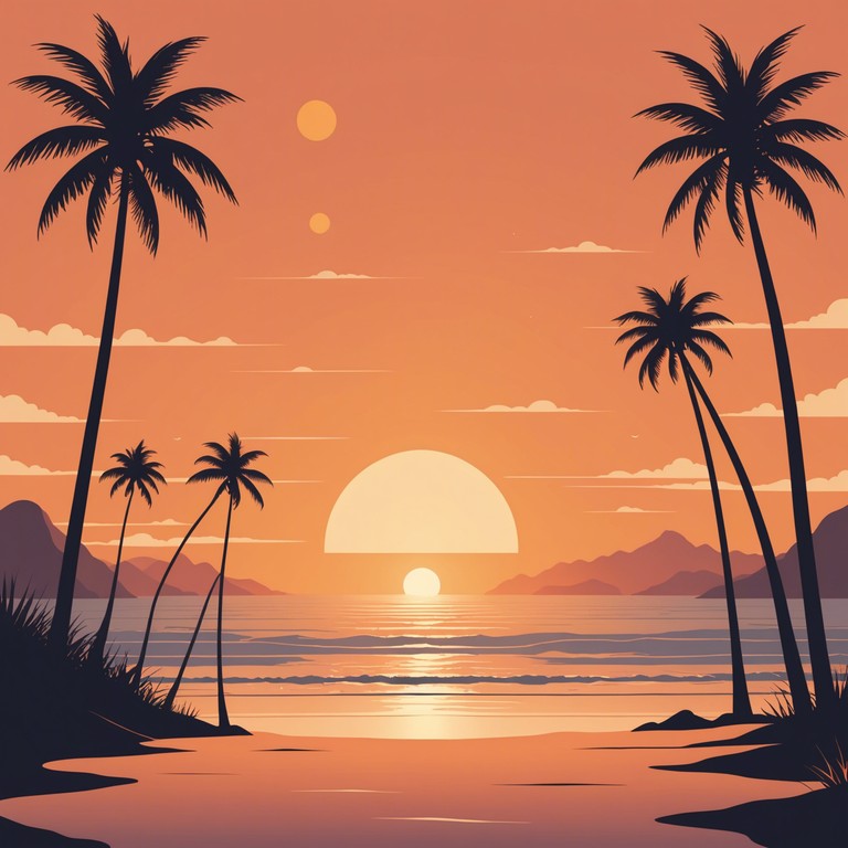 Imagine a track that captures the essence of a peaceful sunset by the beach, blending smooth disco rhythms with mellow funk elements. Perfect for winding down or enjoying a relaxed evening. The music features prominent bass lines that are both soulful and calming.