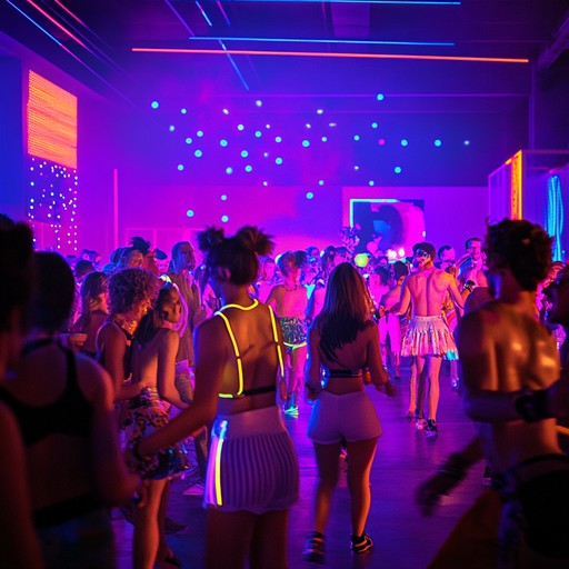 An energetic synthpop anthem that channels the thrilling vibe of 80s dance floors, blending upbeat rhythms with nostalgic melodies, capturing the joyous essence of celebrations and parties.