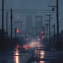 nostalgic electronic ambiance with deep, melancholic atmosphere.