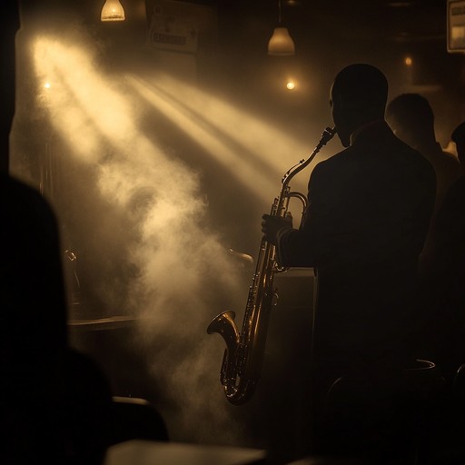 Step into a shadow filled 1930s jazz club where the chilling melodies and haunting basslines paint a dark, suspenseful scene. The deep brass and moody swings create an eerie atmosphere, perfect for a noir inspired night of enigmatic allure.