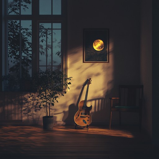 A gentle instrumental piece that delves into the quiet solitude of late nights, reflecting on personal thoughts and feelings. The music provides a serene backdrop for introspection, with mellow tones and a soothing melody that evokes a dreamy atmosphere.