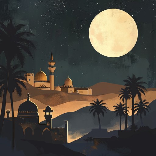 Embark on an enchanting voyage through the mesmerizing soundscapes of the middle east. This instrumental piece weaves together the hypnotic melodies of the oud, the rhythmic pulses of the darbuka, and the haunting whispers of the ney flute. As the music unfolds, it conjures images of vast desert landscapes, bustling bazaars, and the timeless allure of ancient arabian tales.