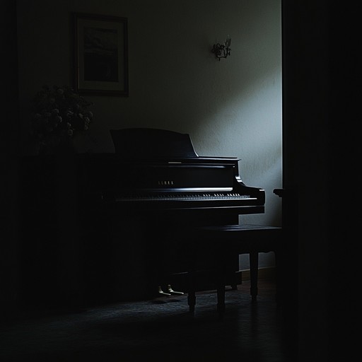 An intimate and haunting ballad with a melancholic piano leading the way, evoking a sense of unease and introspection. The track uses tension and release to create an atmosphere of anxious anticipation, perfect for reflective and emotional moments