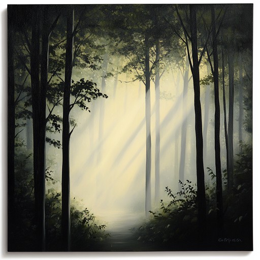 This composition captures the essence of a tranquil forest at dawn, with gentle melodies that mimic the soft whispers of nature. Designed to soothe and relax, it invites listeners into a peaceful state of mind.