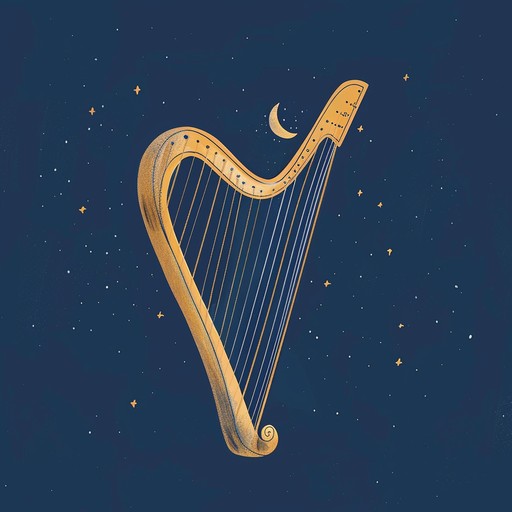 Imagine a gentle, soothing melody that softly embraces the night, guiding children to a world of dreams filled with love and warmth. The delicate plucking of a harp creates an enchanting atmosphere, perfect for bedtime stories and cuddles. As the soft notes weave a heartwarming tapestry, little ones feel cherished and dreamy, drifting into a peaceful slumber.