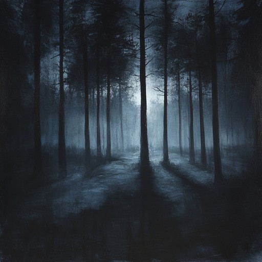 Journey through a labyrinth of echoing shadows and haunting whispers. Sinister drones and distant atmospheric sounds create a sense of unease, perfect for moments in psychological thrillers or horror films. The piece maintains a slow build, with layers unfolding in unpredictable ways, heightening the listener's sense of apprehension and tension.