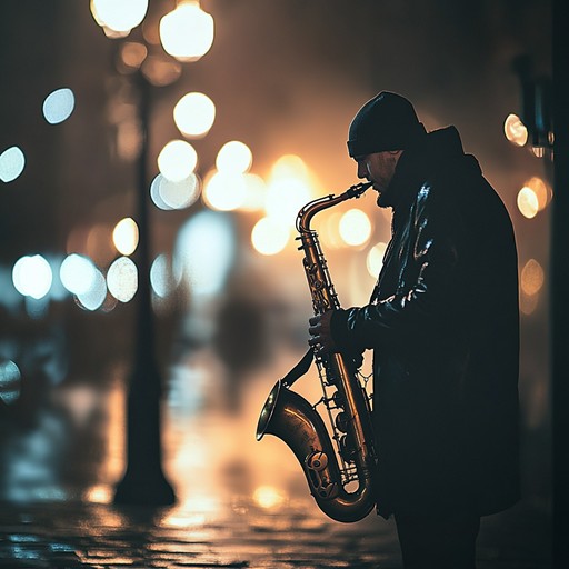 An instrumental soul composition that blends smooth jazz elements with sophisticated orchestration, featuring a melodic journey through heartfelt emotions driven by a soulful saxophone melody.