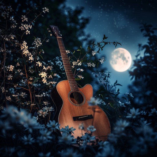 An understated yet profoundly emotional guitar composition that draws inspiration from serene nights. This piece delicately balances the simplicity and complexity of love and thought, offering listeners a tranquil journey through moonlit gardens of the heart.