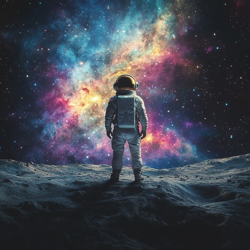 An exhilarating instrumental symphony that propels the listener into a thrilling journey across the stars, blending powerful orchestral harmonies with dynamic rhythms to evoke the excitement of space exploration.