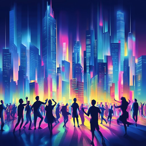 An uplifting instrumental dance pop track that combines energetic beats with bright synth melodies, creating a joyful atmosphere that inspires listeners to move and celebrate under the glowing city lights.