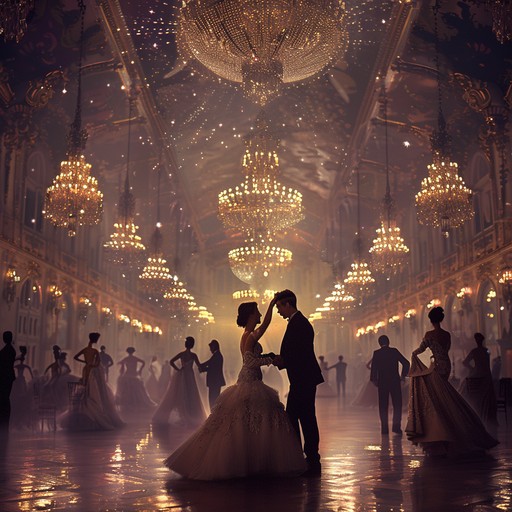 This composition offers a mesmerizing rumba with elegantly fluid guitar work and delicate percussion, conjuring images of a refined moonlit ballroom. Ideal for creating a sophisticated and romantic atmosphere, this piece captures the essence of timeless elegance and passionate romance.