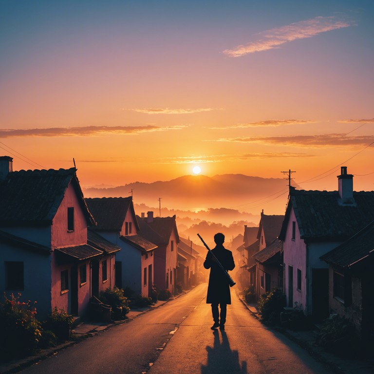 This piece captures the essence of a village waking up to a new day, with sounds that paint a picture of sunrise, workers heading out to the fields, and the cheerful chatter of early risers. The music progresses from soft and soothing to a more lively and energetic rhythm, mirroring the increasing activity in the village.