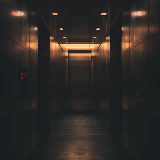 Soft, gentle muzak pervading with a creepy, haunting ambiance. The muted tones of an innocent melody turn menacing with subtle distortions, evoking an unsettling feeling within a seemingly calming environment.