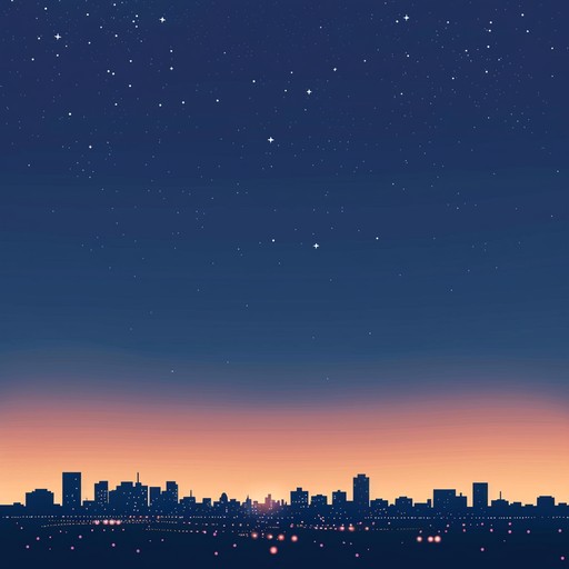 This track captures the essence of a city at night, wrapping the chaotic day to day ambiance into a smooth, soothing melody that calms the mind. Designed to mimic the soft hum and pulsating rhythm of the urban environment at night, it turns the sounds of a bustling cityscape into a calming lullaby perfect for relaxation and reflection.