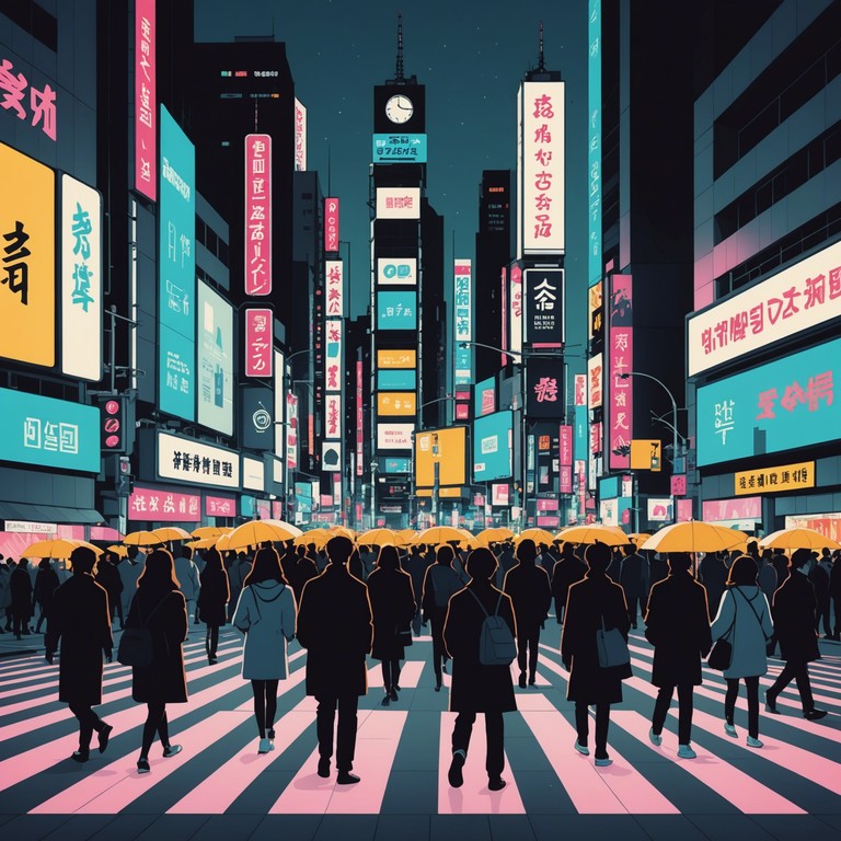 An instrumental that blends the serene elements of tokyo's quieter moments with the energetic pulse of its famed nightlife. Perfect for evoking a sense of dynamic vibrance juxtaposed with moments of peace.