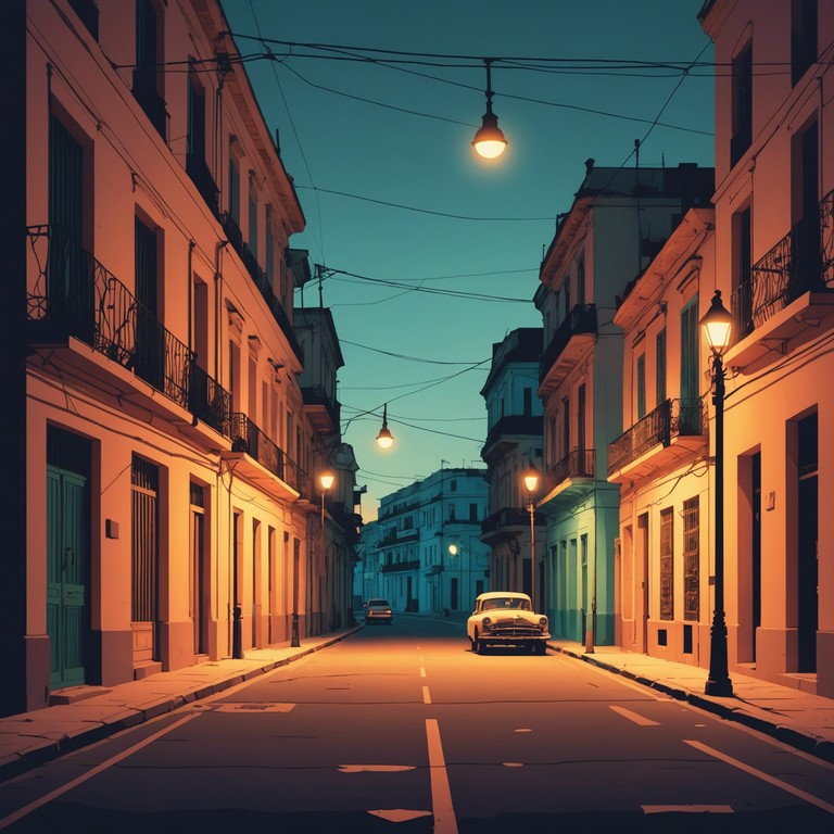 Imagine a meditative stroll along havana's moonlit coast, the gentle conga rhythms accompanying your reflective thoughts, encapsulating the spirit of the city at a tranquil, quieter hour.