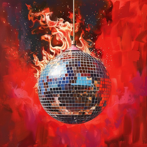 A pulsing, energetic disco track that will set the dance floor on fire with its infectious groove, soaring strings, and funky guitar riffs. The bass line thumps steadily as the brass section punctuates the rhythm, urging dancers to move. Shimmering synths and orchestral flourishes add to the overall exuberant and celebratory vibe, creating an irresistible call to let loose and dance the night away under the glittering disco ball.