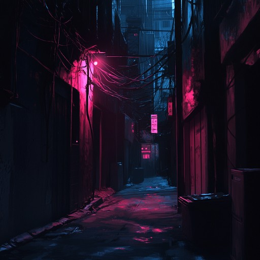 Immerse yourself in a cyberpunk cityscape where neon lights flicker and shadows cast secrets. The rhythm pulsates through dark alleys, augmented by distorted synths and industrial beats. It's the sound of rebellion against a dystopian backdrop, capturing the essence of a future both seductive and dangerous.