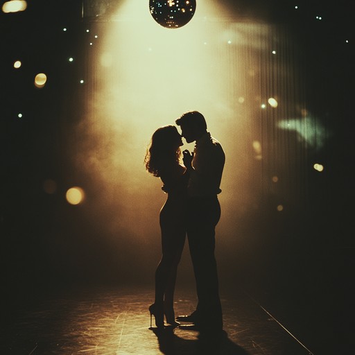 A smooth, intimate dancepop track designed for late night moments and close dancing. The percussion is soft and enveloping, while synthesizers provide melodic lines that intertwine gracefully. Overall, the track feels like a whispered conversation under a disco ball, perfect for creating a romantic, midnight atmosphere.