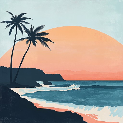 An instrumental piece that embodies the gentle rhythms of a tropical paradise, featuring soft ukulele melodies and serene harmonies that transport the listener to a tranquil beachfront at sunset.