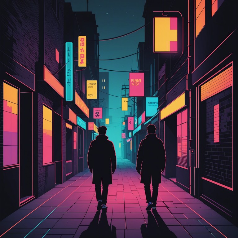 This track fuses the dark, enigmatic tones of gothic music with the electric buzz of urban life, creating a moody, immersive soundscape. Perfect for a night walk through glittering city streets, this piece echoes the mysteries hidden in shadowy alleys and under the neon lights.