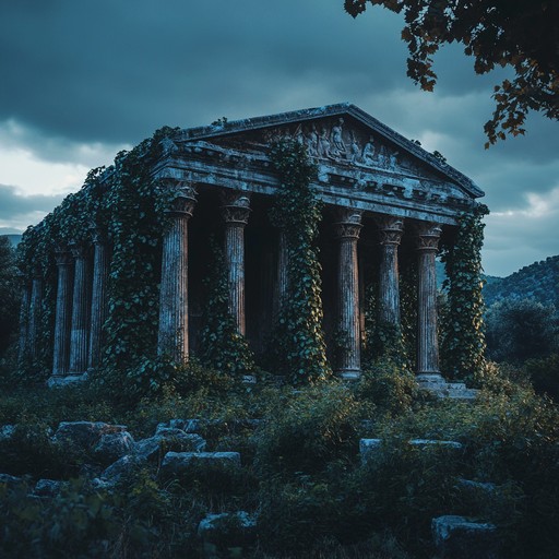 Drawing from ancient myths, this track uses haunting flute melodies over a backdrop of deep, echoing drum beats to create a sense of timeless mystery. This composition taps into the spirit of long lost civilizations and their whispered legends carried by the winds of time. The music aims to conjure up images of desolate ruins, mist covered landscapes, and forgotten gods.