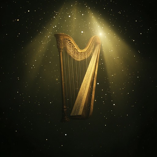 Drift into a soundscape that resembles traveling through the boundless universe, where the melodic strains of a harp bring peace and an overwhelming sense of weightlessness. The lush arrangement captures the essence of stars slowly moving across the sky in a dance that's both grounding and liberating.
