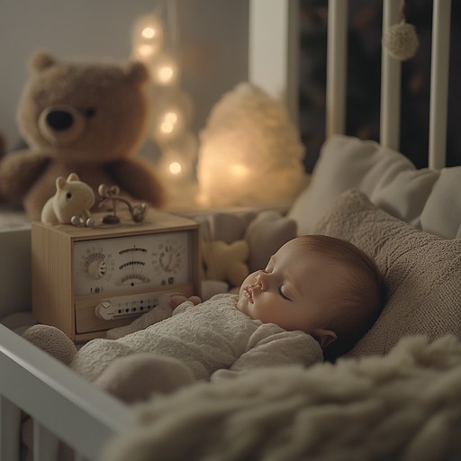 A tender and gentle instrumental, featuring calming tunes that create a warm and safe environment for children to fall asleep. The soft melodies from the music box bring comfort and tranquility, making it an ideal piece for bedtime rituals.