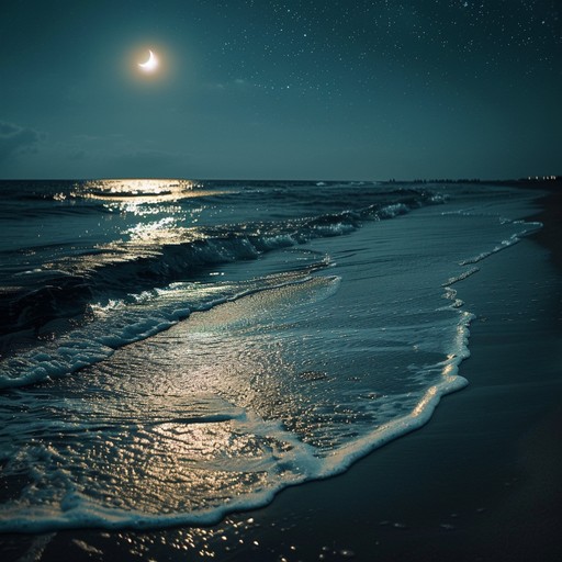 A mellow and peaceful electronic track that blends smooth beats with ambient, ocean inspired sounds. Creates a tranquil and relaxed mood, reminiscent of a serene midnight beach.