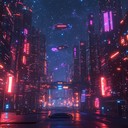 uplifting journey through futuristic neon soundscapes