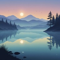 gentle melodies cascading through serene soundscapes.