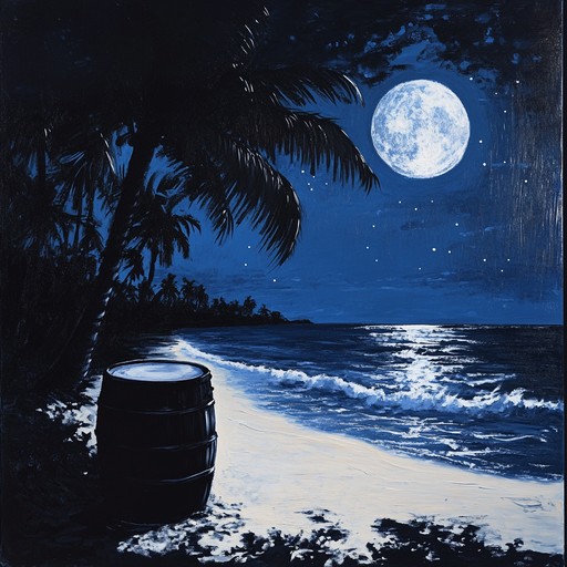 Immerse yourself in an entrancing instrumental calypso experience that layers hypnotic steel drum melodies over pulsating caribbean rhythms, transporting listeners to a serene tropical paradise under a starlit sky.