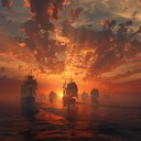 a triumphant russian navy song, rich and invigorating.