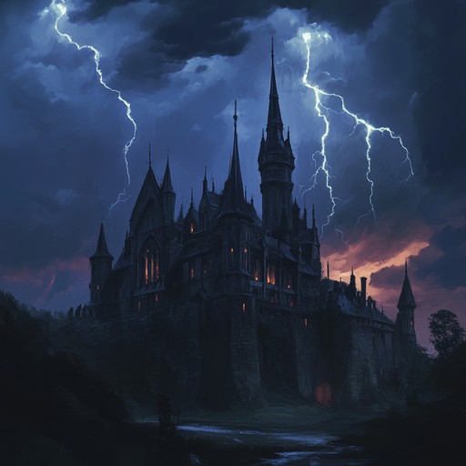 Majestic and dark, this piece combines the elegance of classical orchestrations with the intense, driving force of rock, creating a symphonic experience that is both epic and haunting. The juxtaposition of string sections with distorted electric guitars provides a dynamic and dramatic narrative, taking the listener on a journey through gothic landscapes and turbulent emotions. Majestic and dark, this piece combines the elegance of classical orchestrations with the intense, driving force of rock, creating a symphonic experience that is both epic and haunting. The juxtaposition of string sections with distorted electric guitars provides a dynamic and dramatic narrative, taking the listener on a journey through gothic landscapes and turbulent emotions.
