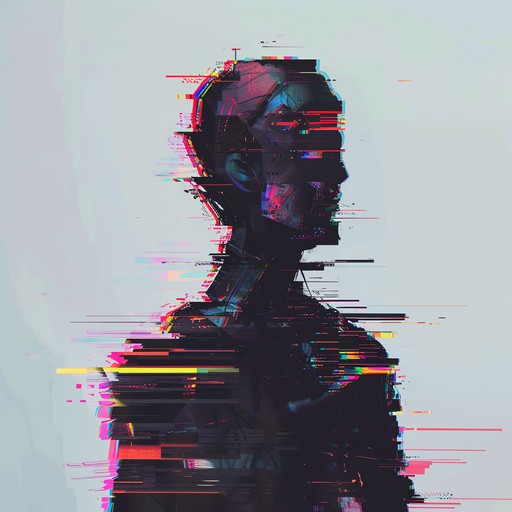 This dark and disturbing song features heavily distorted and glitchy sounds that create a sense of unease and terror. The dissonant tones and erratic rhythms are designed to unsettle the listener and evoke a feeling of being trapped in a nightmare world. The track builds in intensity, with layers of static, white noise, and jarring sound effects that assault the senses.
