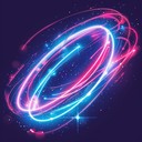 energetic synthwave beats capturing cosmic and futuristic vibes.