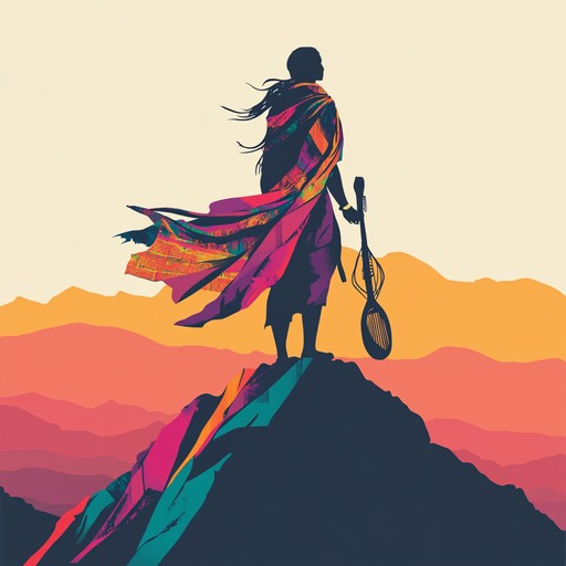 An inspiring instrumental piece that fuses traditional folk melodies with modern dynamic rhythms, creating a powerful and uplifting soundscape that evokes a sense of liberation and self empowerment.