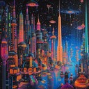 an epic instrumental synthwave journey across majestic neon horizons.