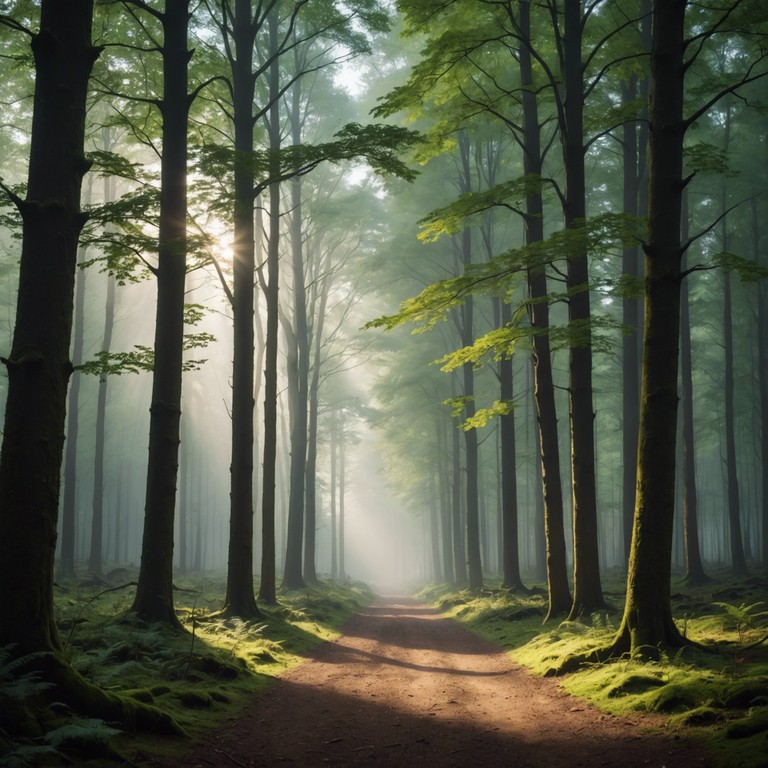 Imagine a journey inward, surrounded by the untouched beauty of nature. This track uses minimalistic piano melodies layered with ambient forest sounds to induce a state of calm and introspection, ideal for meditation or winding down after a long day. Imagine a journey inward, surrounded by the untouched beauty of nature. This track uses minimalistic piano melodies layered with ambient forest sounds to induce a state of calm and introspection, ideal for meditation or winding down after a long day.