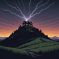 intense guitar, haunting atmospheric depths.