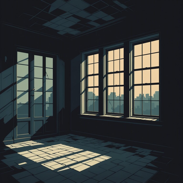 This track explores the depths of forgotten realms, with an eerie atmosphere created by the subtle whispers and faint, unsettling noises echoing through what seems like an abandoned space. Shadows seem to creep closer with every beat, creating a terrifying sense of isolation and fear.