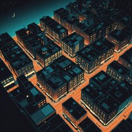 explore the hidden depths of nighttime cityscapes.