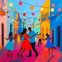 vibrant mambo rhythms inspire joyful dancing and spirited movements