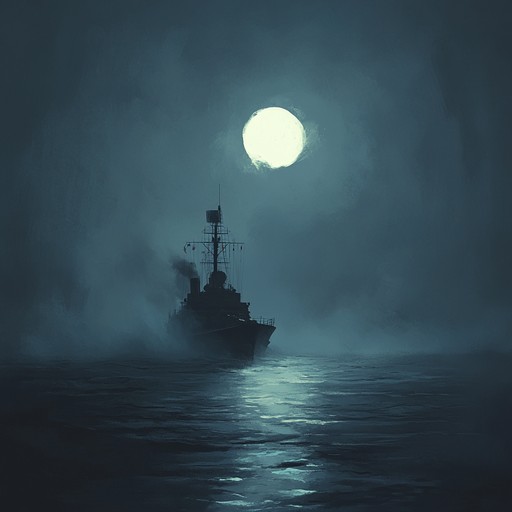 An instrumental piece that evokes the haunting and mysterious atmosphere of the russian navy's past, combining ethereal melodies with deep, resonant tones to reflect on lost sailors and forgotten voyages in icy northern waters