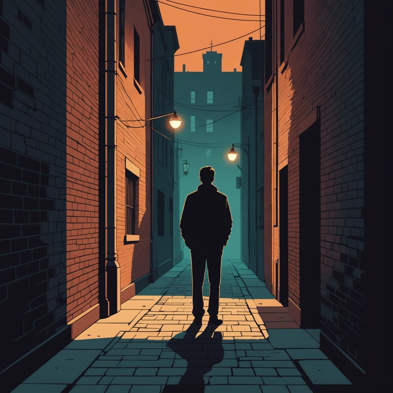 This track creates a dark and enigmatic atmosphere reflecting the underground urban life. The sounds of distorted guitars and heavy rhythmic patterns echo the grit and grime of a city's underbelly, taking listeners on an evocative night time journey through shadowy alleys.