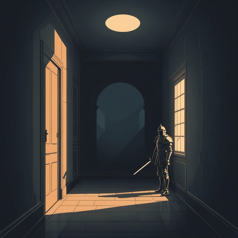 An intensely atmospheric track where each note from the string section builds a foreboding sense of impending doom and dark mystery, perfect for evoking images of dimly lit castle corridors or untamed ancient forests at night.