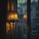 tranquil piano, raindrops, soft lofi beats, nostalgic yearning